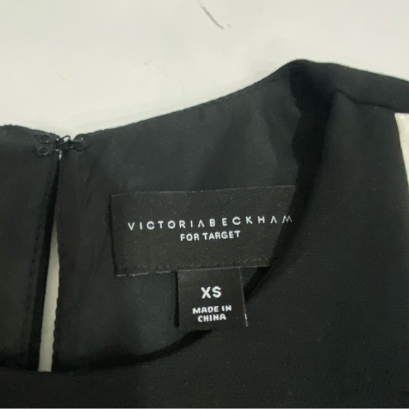 Victoria Beckham for Target Sleeveless Blouse XS Black Off White New With Tags - Picture 6 of 11